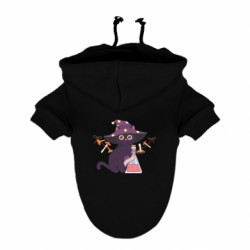 Худі для собаки Відьомський кіт - FATLINE Худі для собаки Відьомський кіт