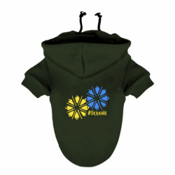 Худи для собаки Васильки - FATLINE Худи для собаки Васильки