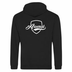 Худі на блискавці унісекс Arsenal shield logo - FATLINE Худі на блискавці унісекс Arsenal shield logo