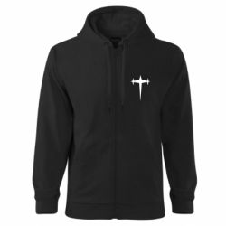 Худи на молнии унисекс Kill la Kill Three-Star Uniform Logo - FATLINE Худи на молнии унисекс Kill la Kill Three-Star Uniform Logo