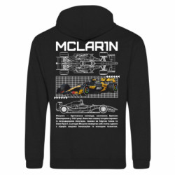 Худи на молнии унисекс McLaren F1 Team - FATLINE Худи на молнии унисекс McLaren F1 Team