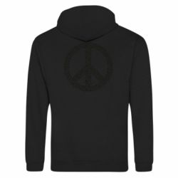 Худи на молнии унисекс War Peace - FATLINE Худи на молнии унисекс War Peace