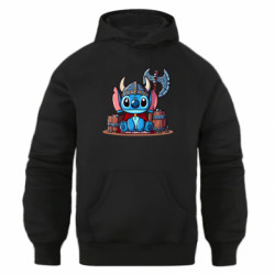 Худи оверсайз Cтеч викинг - FATLINE Худи оверсайз Cтеч викинг