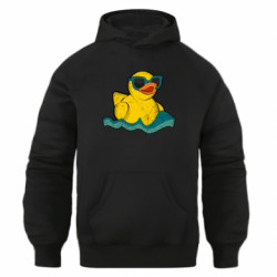 Худи оверсайз Резиновый утенок - FATLINE Худи оверсайз Резиновый утенок