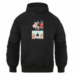 Худи оверсайз Команда Аки