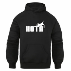 Худи оверсайз Котя лого - FATLINE Худи оверсайз Котя лого