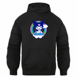 Худі оверсайз Kuromi Rainbow