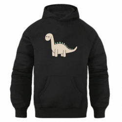 Худи оверсайз Милый Динозавр - FATLINE Худи оверсайз Милый Динозавр