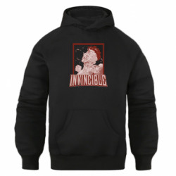 Худи оверсайз Постер Неуязвимого