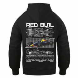Худі оверсайз Ред Булл Рейсінг - FATLINE Худі оверсайз Ред Булл Рейсінг