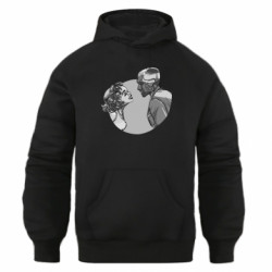 Худи оверсайз Retro Wanda and Vision - FATLINE Худи оверсайз Retro Wanda and Vision