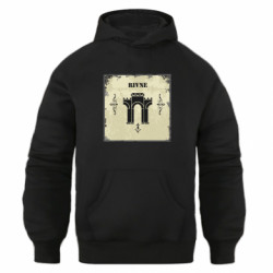 Худи оверсайз Ровно Old School - FATLINE Худи оверсайз Ровно Old School