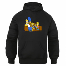 Худи оверсайз Семейство Симпсонов