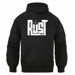 Худи оверсайз Rust со - FATLINE Худи оверсайз Rust со