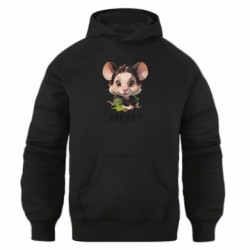 Худи оверсайз Крыса спрашивает что? - FATLINE Худи оверсайз Крыса спрашивает что?