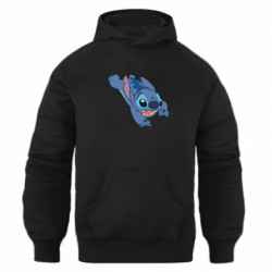 Худи оверсайз Стич прыгает - FATLINE Худи оверсайз Стич прыгает