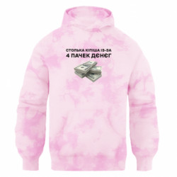 Худі оверсайз тай-дай FATLINE