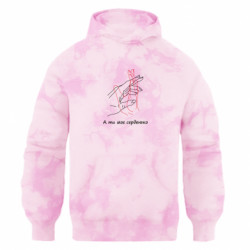 Худі оверсайз тай-дай FATLINE - FATLINE