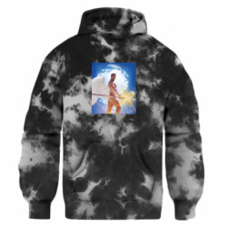 Худи оверсайз тай-дай FATLINE