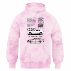 Худи оверсайз тай-дай FATLINE