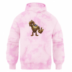 Худи оверсайз тай-дай FATLINE