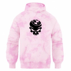 Худі оверсайз тай-дай FATLINE BMW skull