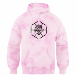 Худі оверсайз тай-дай FATLINE БПЛА Баба Яга