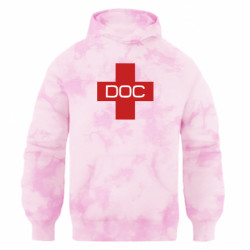 Худи оверсайз тай-дай FATLINE