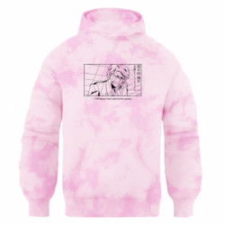 Худи оверсайз тай-дай FATLINE