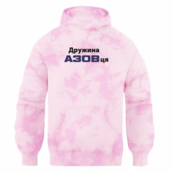 Худи оверсайз тай-дай FATLINE