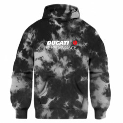 Худи оверсайз тай-дай FATLINE