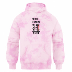 Худі оверсайз тай-дай FATLINE Думай нестандартно