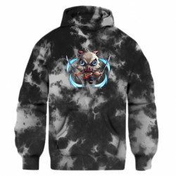 Худи оверсайз тай-дай FATLINE