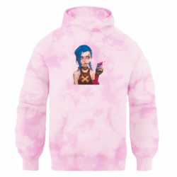 Худи оверсайз тай-дай FATLINE