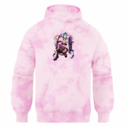 Худи оверсайз тай-дай FATLINE