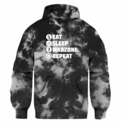 Худи оверсайз тай-дай FATLINE