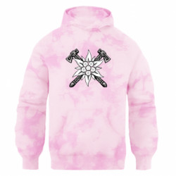 Худи оверсайз тай-дай FATLINE