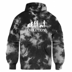 Худи оверсайз тай-дай FATLINE