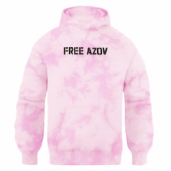 Худи оверсайз тай-дай FATLINE