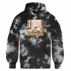 Худи оверсайз тай-дай FATLINE