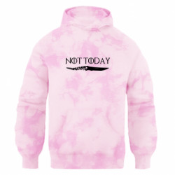 Худи оверсайз тай-дай FATLINE Game of Thrones: not today - FATLINE Худи оверсайз тай-дай FATLINE Game of Thrones: not today