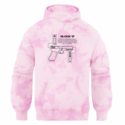 Худи оверсайз тай-дай FATLINE