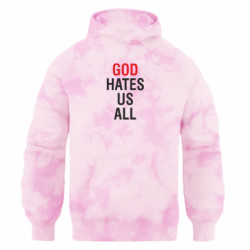 Худи оверсайз тай-дай FATLINE