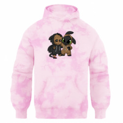 Худи оверсайз тай-дай FATLINE