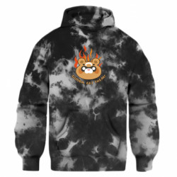 Худи оверсайз тай-дай FATLINE