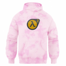 Худи оверсайз тай-дай FATLINE