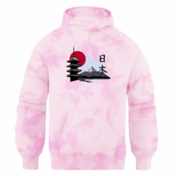 Худи оверсайз тай-дай FATLINE