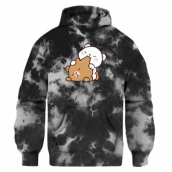 Худі оверсайз тай-дай FATLINE - FATLINE