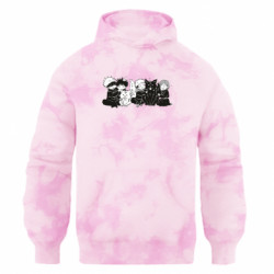 Худі оверсайз тай-дай FATLINE