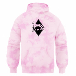 Худи оверсайз тай-дай FATLINE